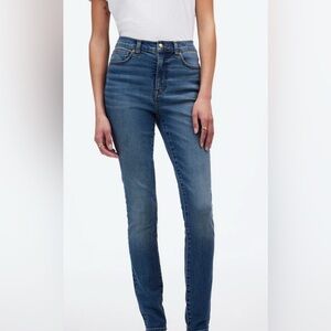 Madewell Petite 10” High-Rise Skinny Jeans Blue Women's Sz 27